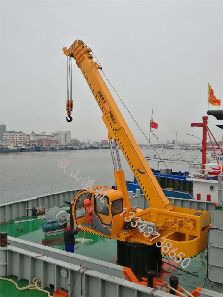 山東臨沂甲板起重機廠(chǎng)家起重機耐沖擊，制動(dòng)性能好